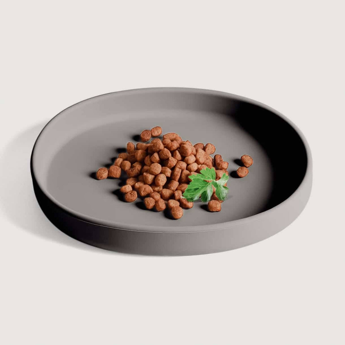 Cuenco plano de silicona