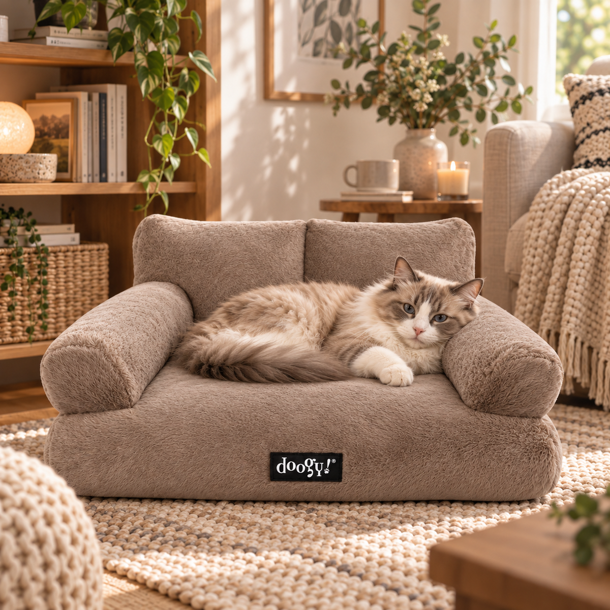 Kuscheliges Calinou-Sofa für Hunde und Katzen