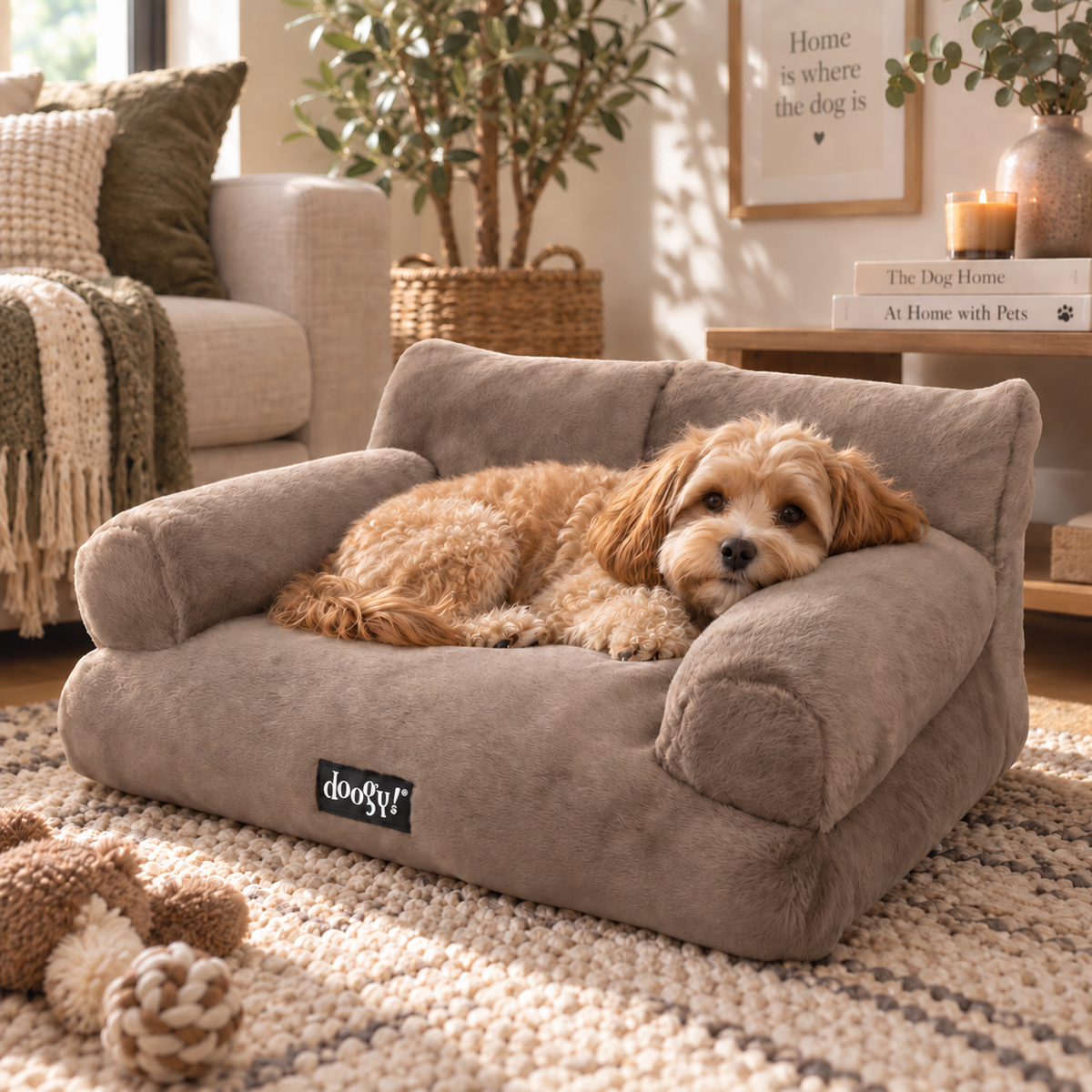 Kuscheliges Calinou-Sofa für Hunde und Katzen