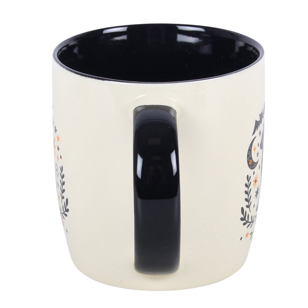 Keramikbecher Schwarze Katze