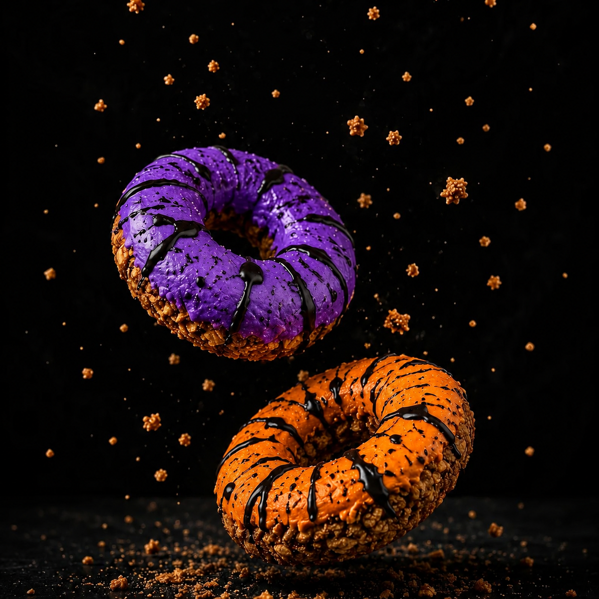 Donut di Halloween al tacchino per cani