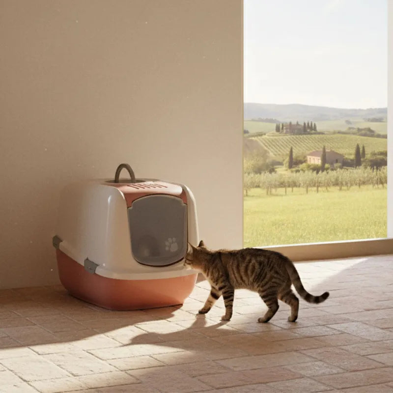 Lettiera chiusa Jumbo per gatti
