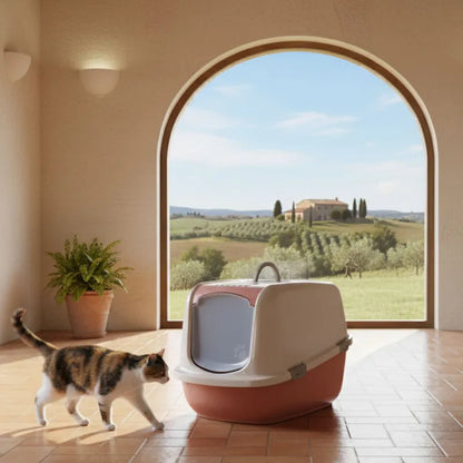 Lettiera chiusa Jumbo per gatti