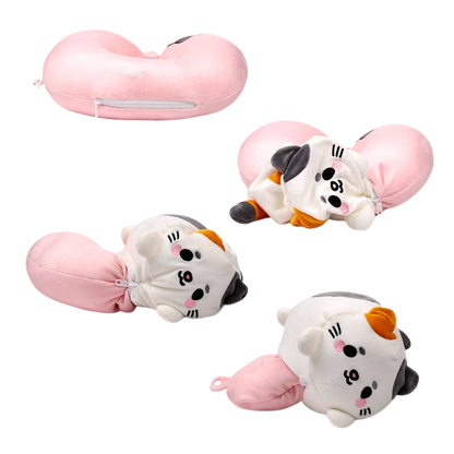 2-in-1-Reisekissen Lola The Cat