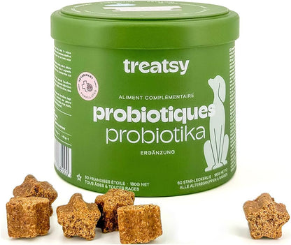 Suplemento alimentar probiótico de frango para cães