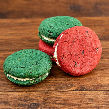Macarons de Noël à la dinde pour chiens
