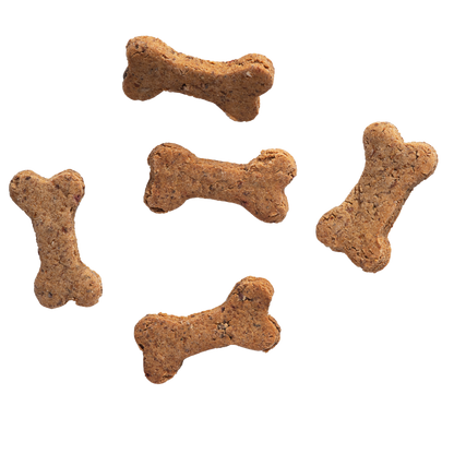 Galletas crujientes de res en forma de hueso