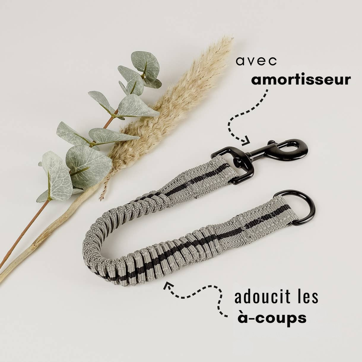 Harnais réfléchissant anti-traction pour chiens