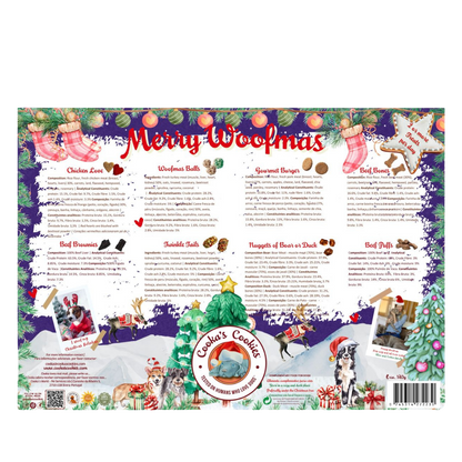 Calendrier de l’Avent 48 friandises pour chiens