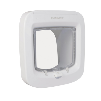 Porta para gatos eletrónica com microchip, 4 posições