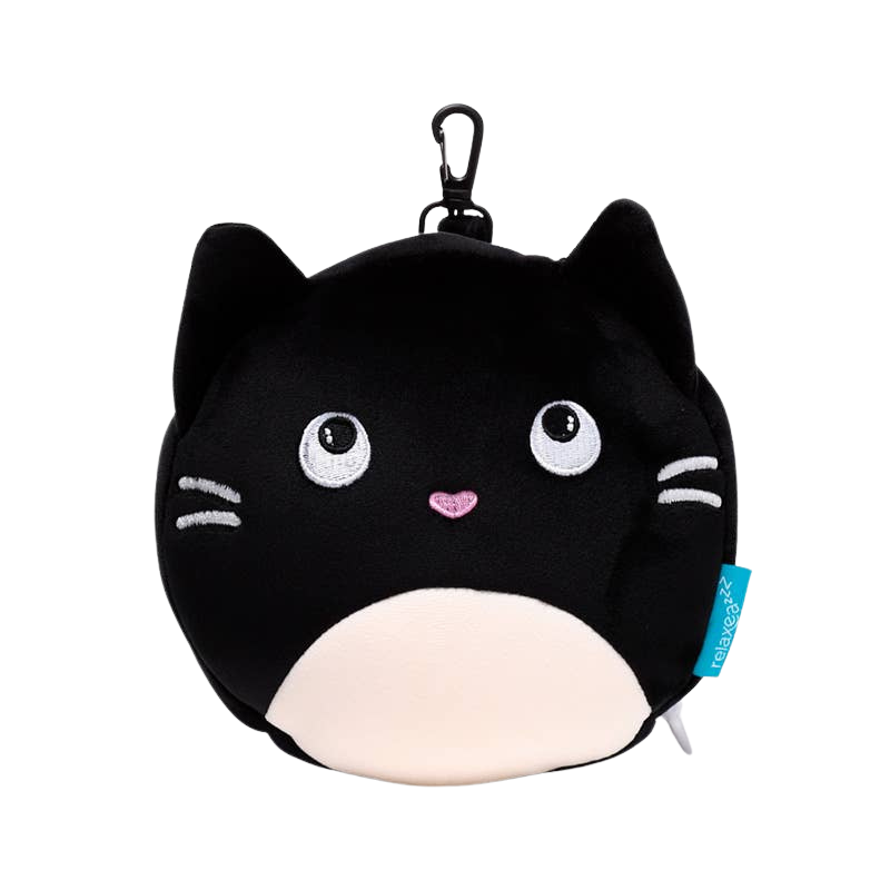 Coussin de voyage 2-en-1 chat Feline Fine