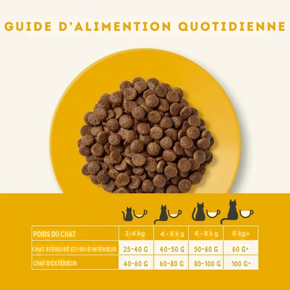 Crocchette al pollo per gatti adulti
