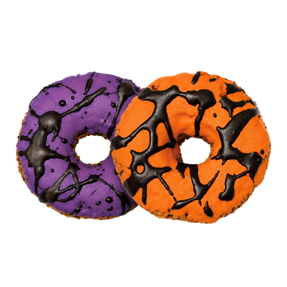 Donut di Halloween al tacchino per cani