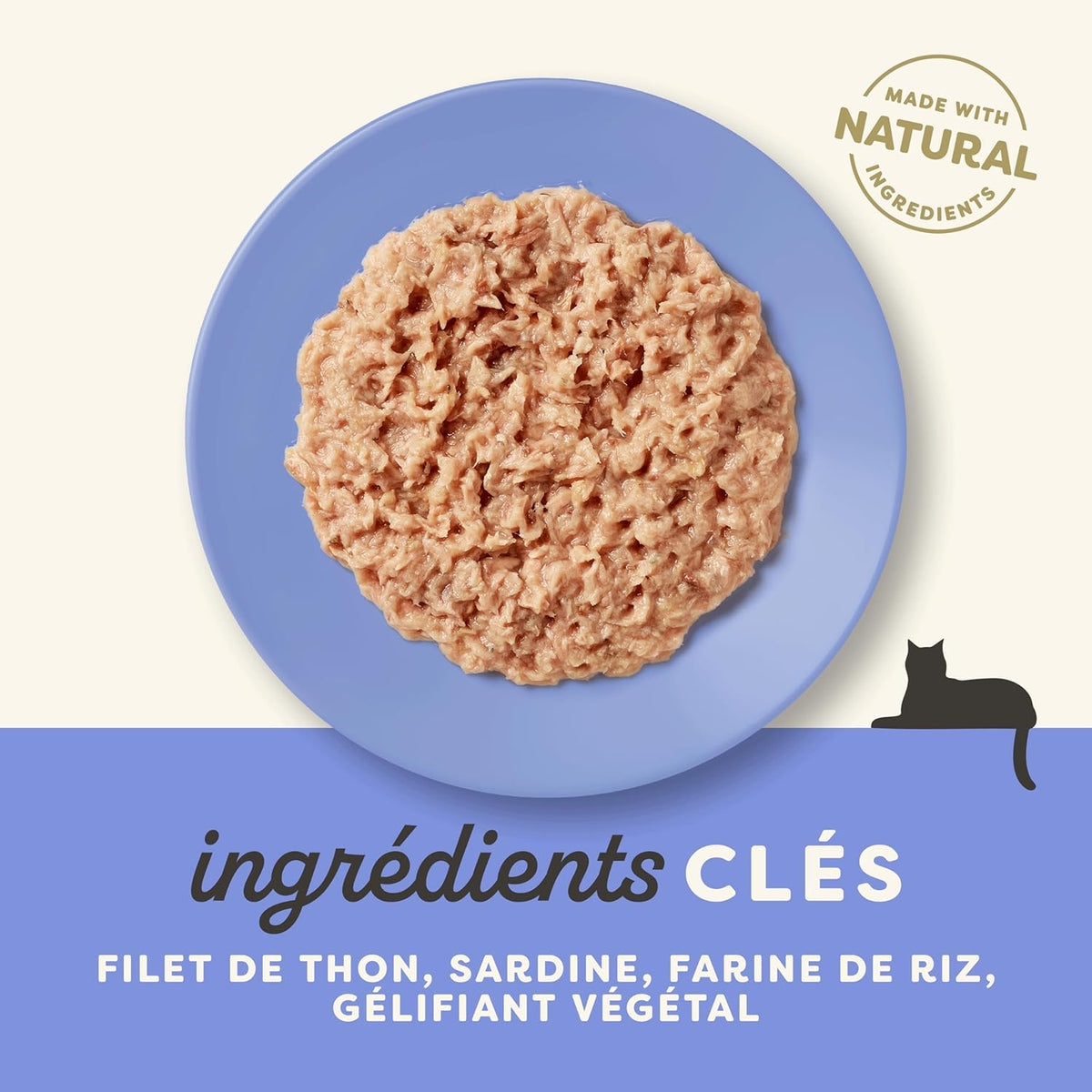 Thunfisch- und Sardinenfilet in Gelee für ältere Katzen