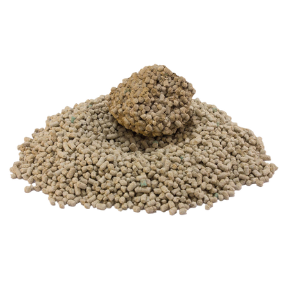 Lettiera naturale aglomerante al pino e bentonite