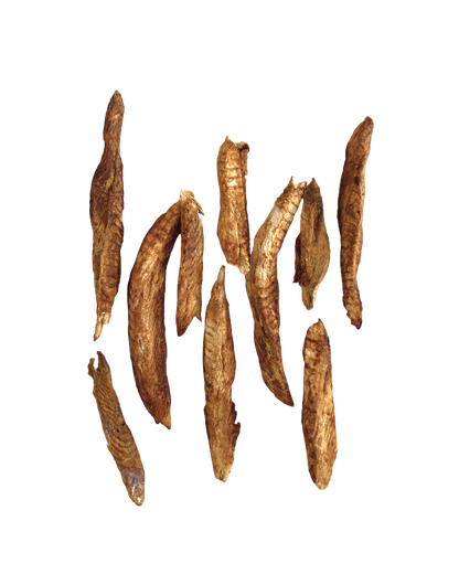 Filetes de sardinha-verdadeira do Atlântico desidratados