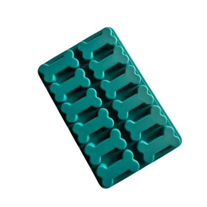 Tapete de cozedura em silicone molde formato osso
