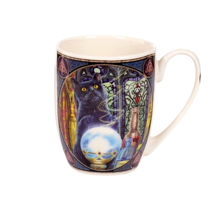 Caneca em porcelana gato aprendiz de feiticeiro