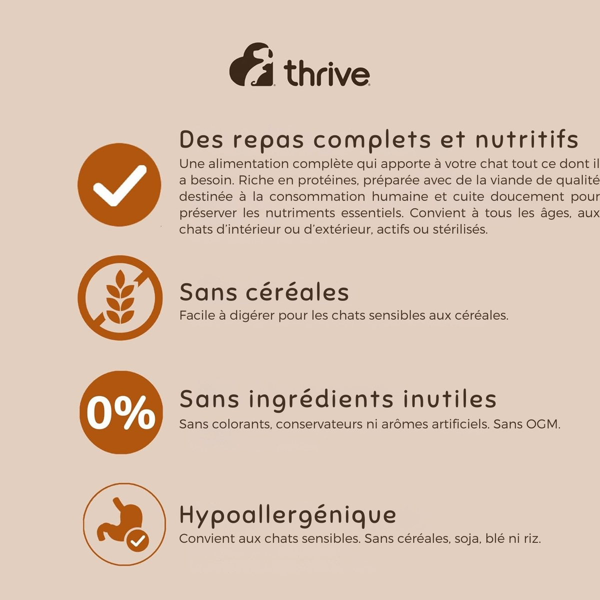 Rindfleisch-Stückchen mit Gemüse für ausgewachsene Katzen und Senioren