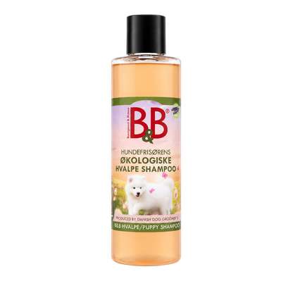 Mildes Welpenshampoo mit Bio-Mandelöl