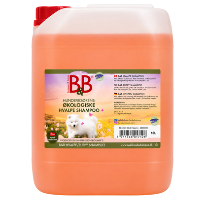 Mildes Welpenshampoo mit Bio-Mandelöl