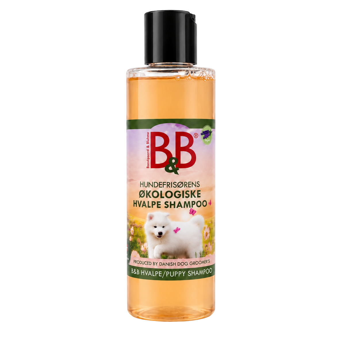 Shampooing doux à l’huile d’amande bio pour chiots
