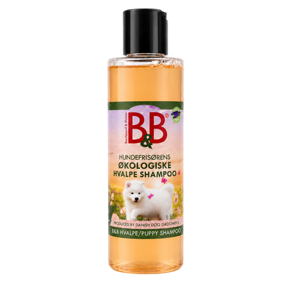 Mildes Welpenshampoo mit Bio-Mandelöl