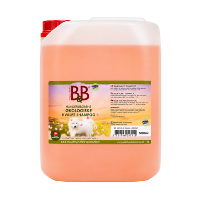 Mildes Welpenshampoo mit Bio-Mandelöl