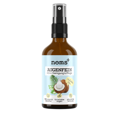 Spray de limpeza para contorno de olhos 2 em 1 para cães e gatos