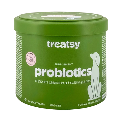 Suplemento alimentar probiótico de frango para cães