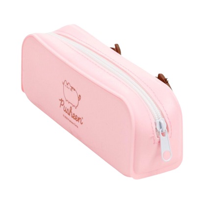 Beauty case Pusheen in silicone con stelle e cuori