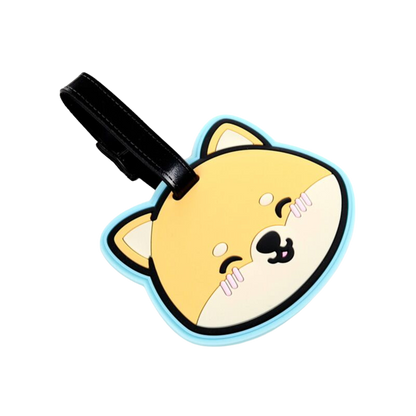 Etiqueta de bagagem Shuggs, o Shiba Inu
