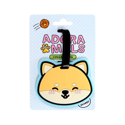 Etiqueta de bagagem Shuggs, o Shiba Inu