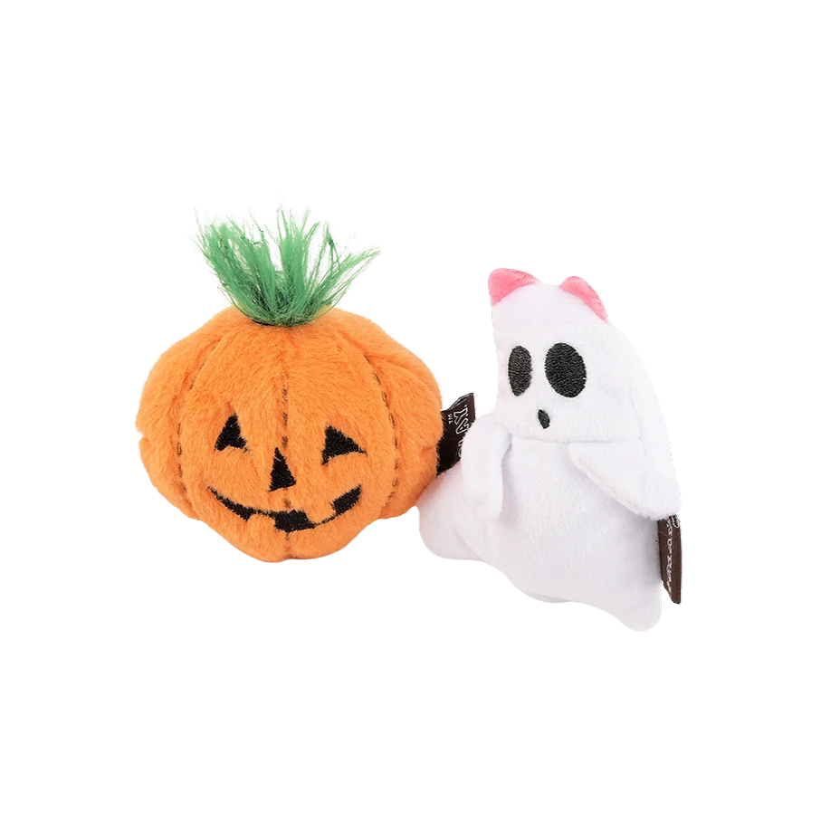 Lote de 2 juguetes de Halloween Boo Crew con hierba gatera para gatos