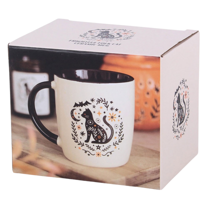 Taza de cerámica Gato negro