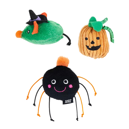 Conjunto de 6 brinquedos de Halloween Criaturas Assombradas para gatos