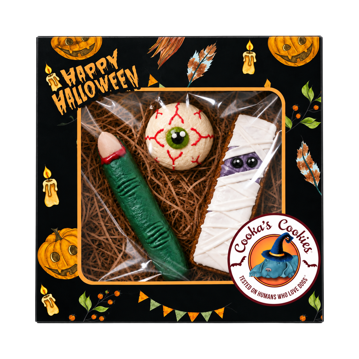 Halloween-Keksset für Hunde