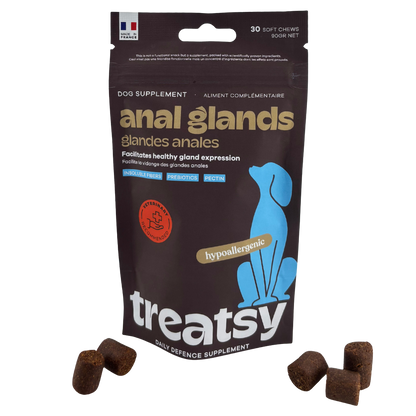 Integratore alimentare per le ghiandole anali dei cani