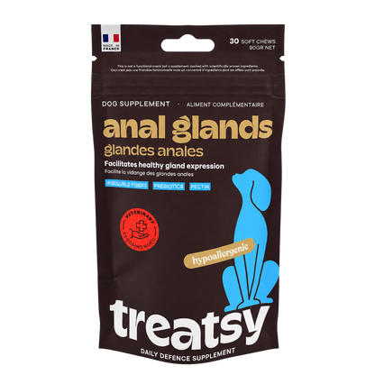 Integratore alimentare per le ghiandole anali dei cani